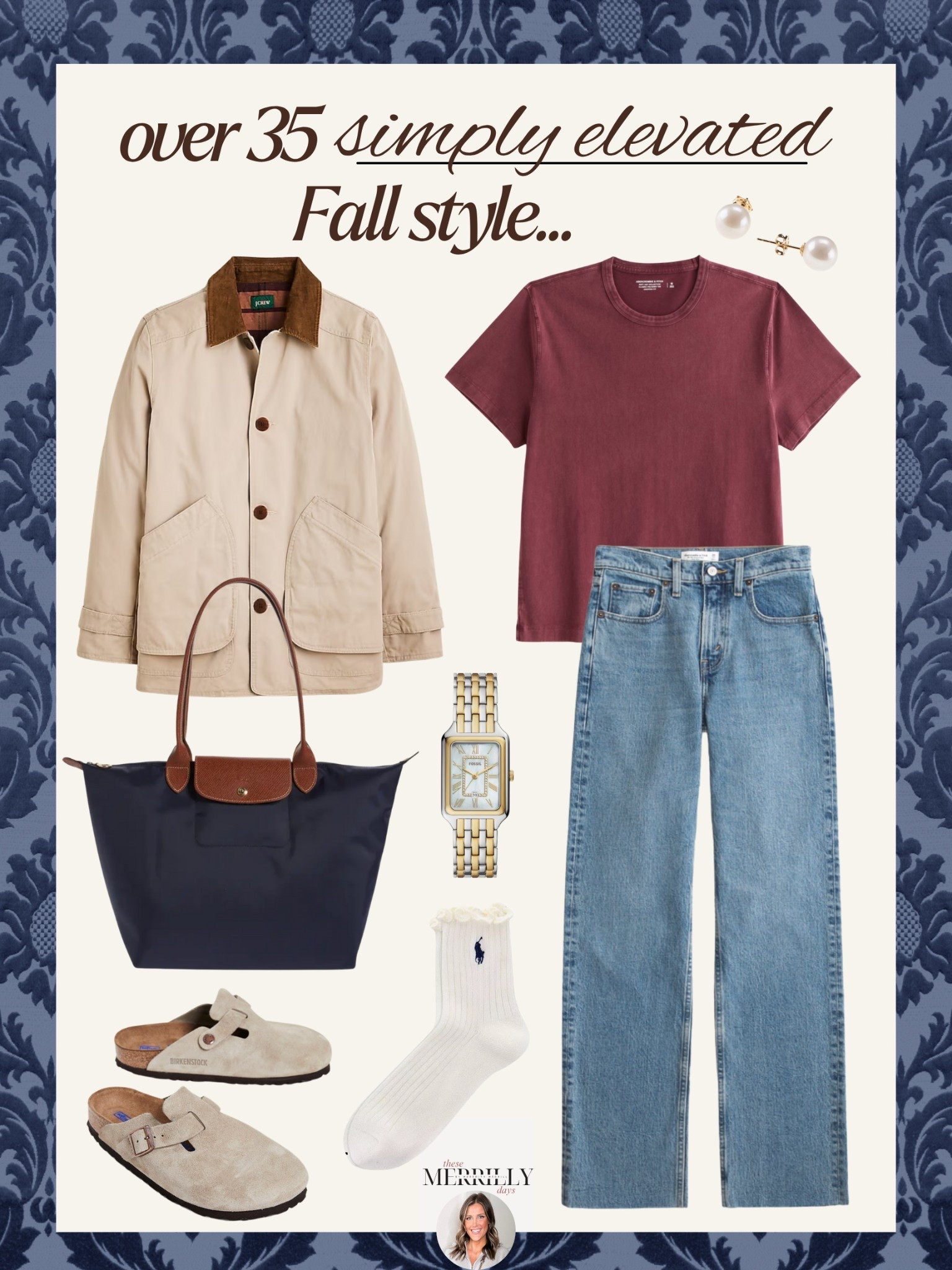 Jacket- small 
Tee- small
Jeans- 26 regular 

#LTKShoeCrush #LTKSaleAlert #LTKItBag