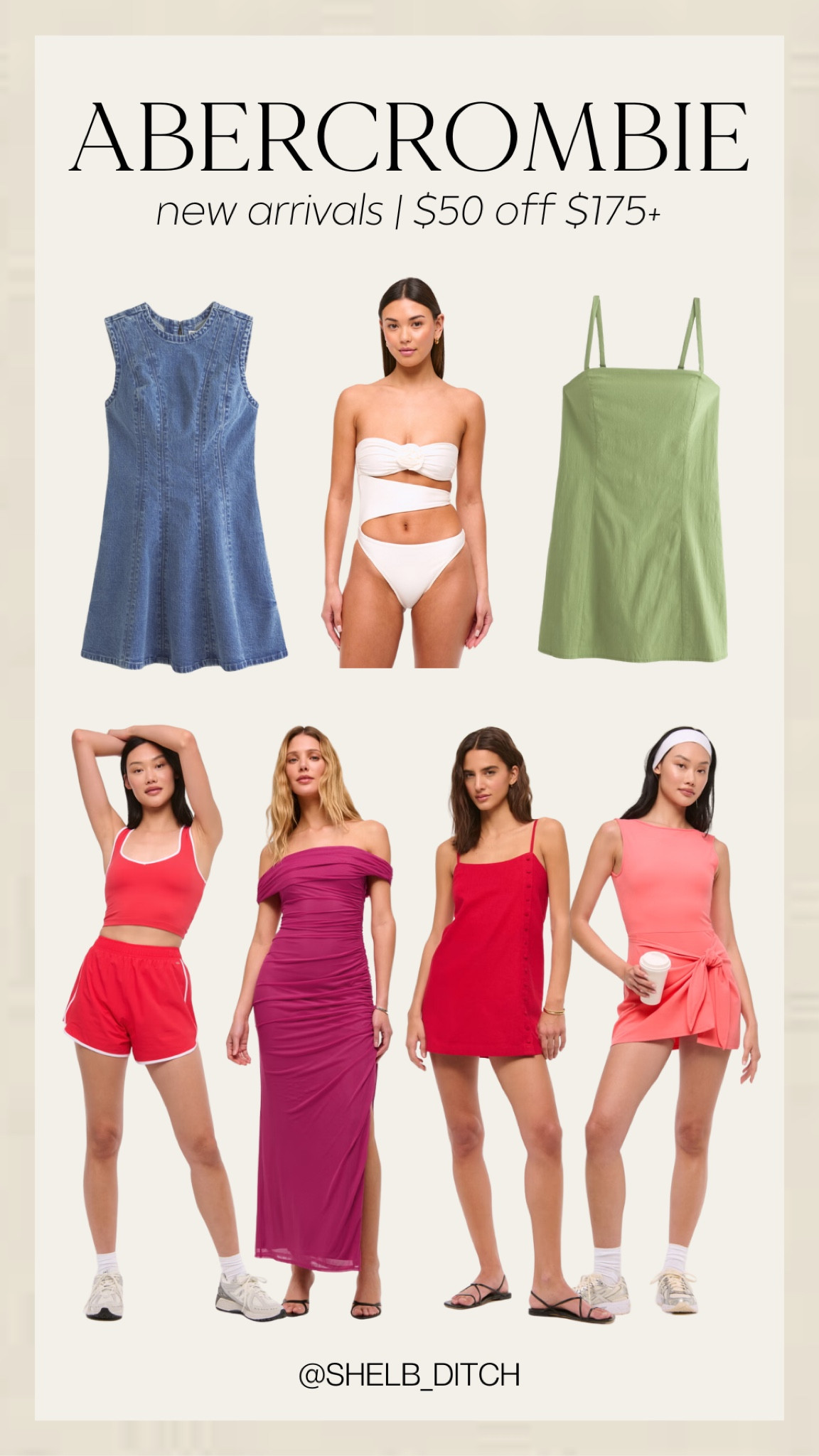 Abercrombie New Arrivals | Abercrombie Vacation Outfits | Workout | YPB | Linen Dress | Swimsuit 

#LTKStyleTip #LTKSaleAlert #LTKFindsUnder100