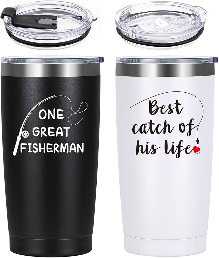 LiqCool His & Hers Couples Gifts - 20oz Tumbler Set for Anniversary, Engagement, Bridal Shower & ... | Amazon (US)