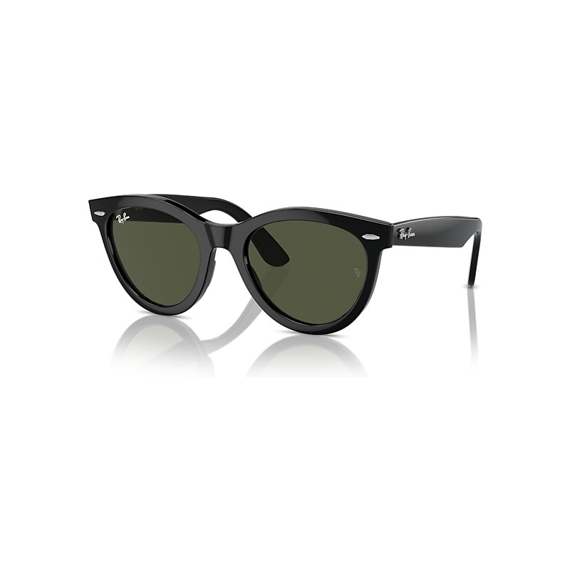 Ray-Ban Wayfarer Way Zonnebrillen Zwart Montuur Groen Glazen 54-21 | Ray-Ban (EU)