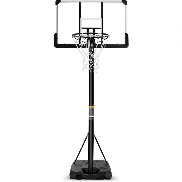 Portable Basketball Hoop Goal Basketball Hoop System Height Adjustable 7 ft. 6 in. - 10 ft. with ... | Walmart (US)