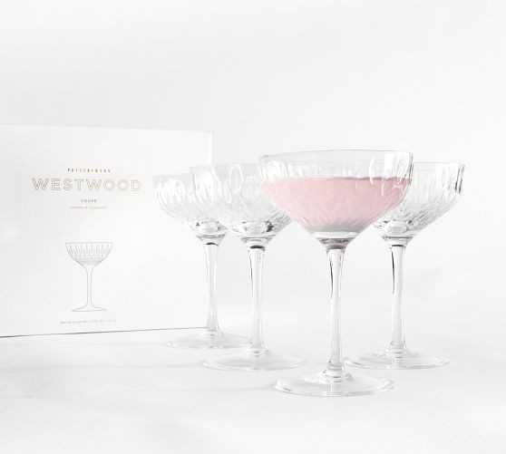 Westwood Coupe Glasses - Set of 4 | Pottery Barn (US)
