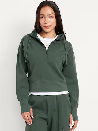 Dynamic Fleece Half-Zip Hoodie | Old Navy (US)