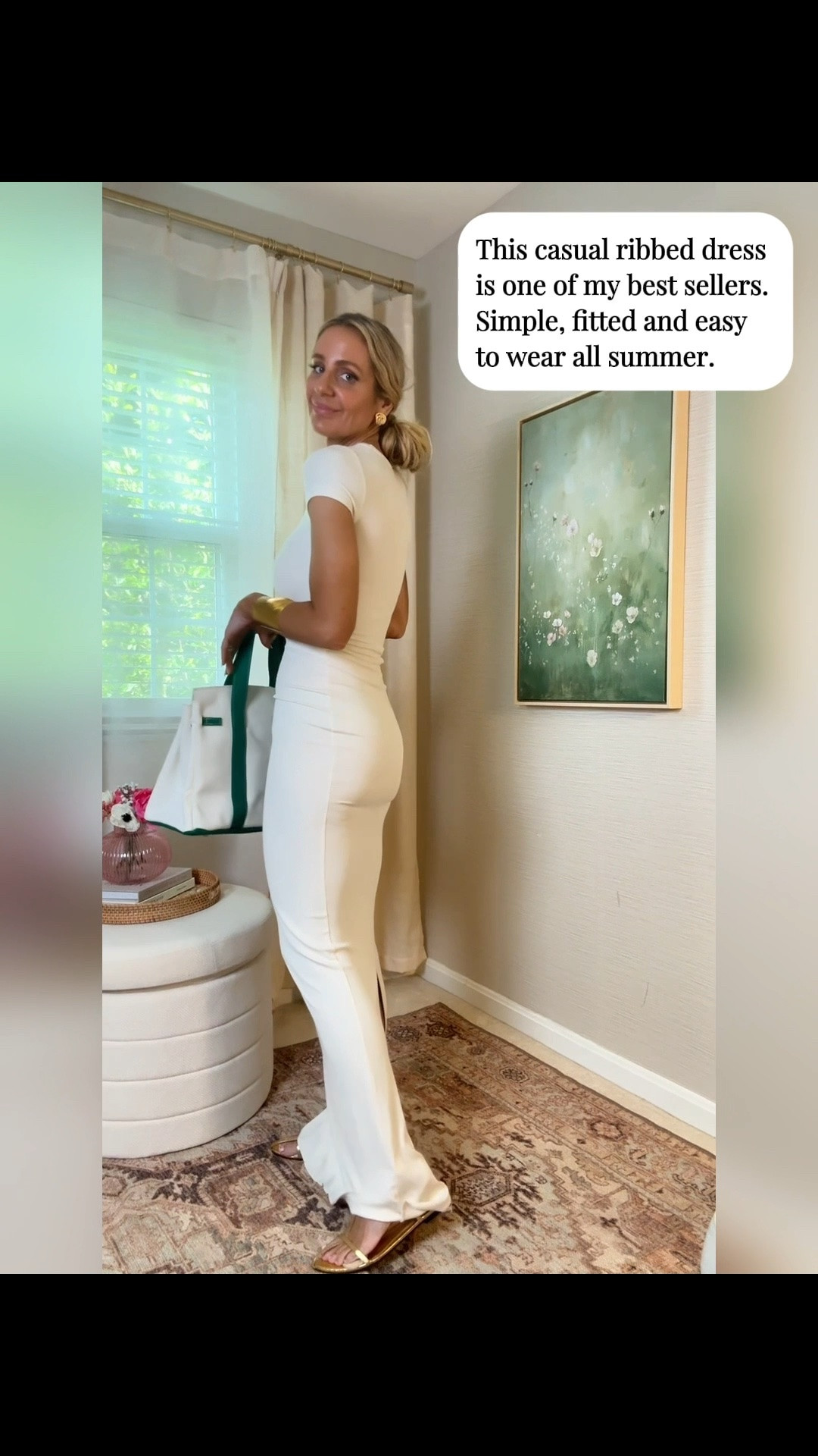 Best casual ribbed dress. I wear this all the time and is one of my summer staples.

#LTKOver40 #LTKU #LTKSaleAlert