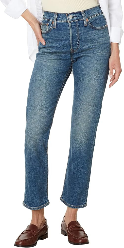 Levi's Women's Wedgie Straight Jeans | Amazon (US)