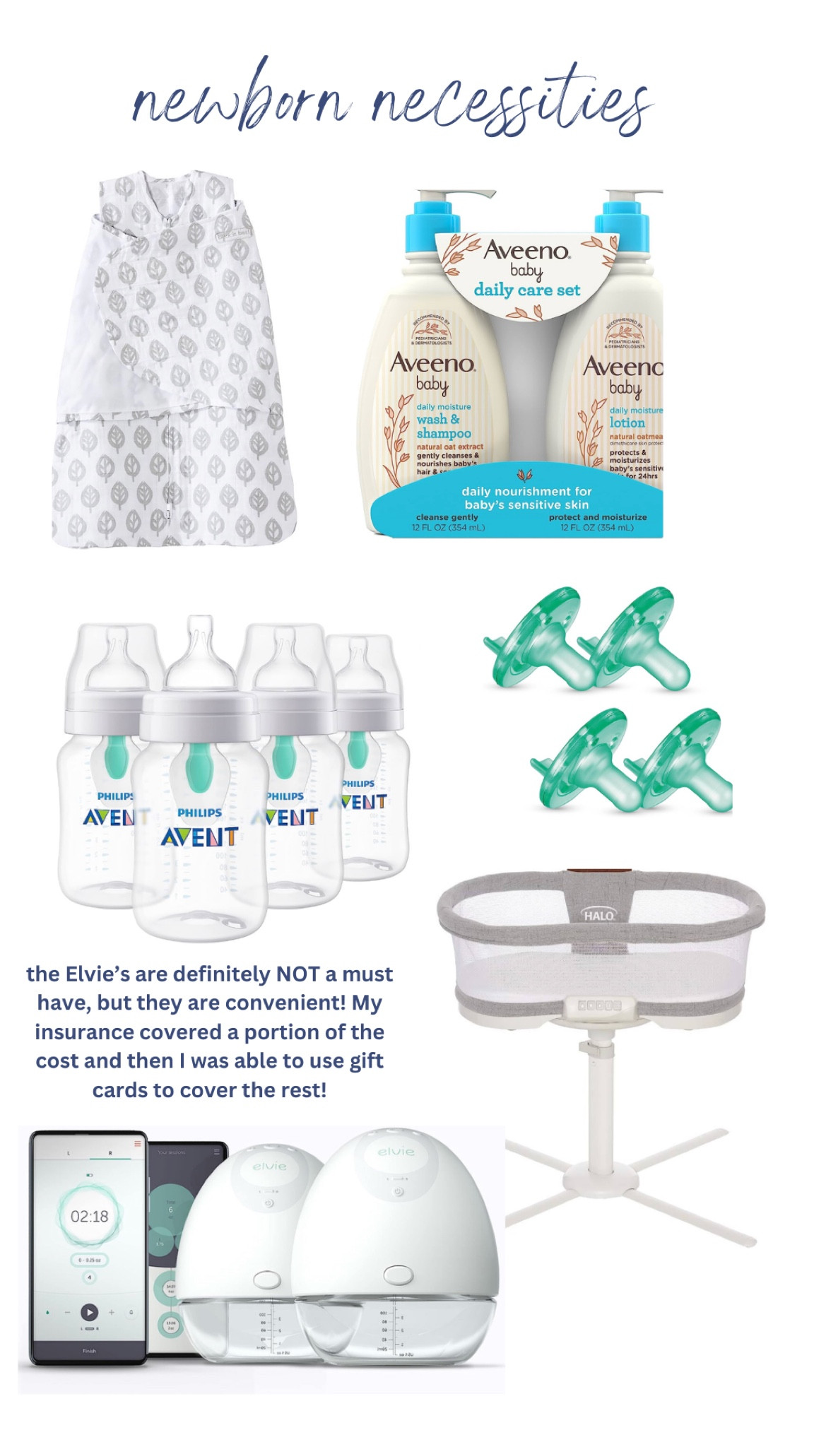 I heard August is the month most babies are born! My second baby is due any day now! Here are my absolute must have’s for a newborn! You really don’t need a ton - swaddles, pacis, bottles, bassinet, and bath soap. The Elvie pumps are NOT necessary, but super convenient and if you’re considering purchasing, I highly recommend. 

There are a ton of brands, these are just my personal favorites after having my first! 

Baby / Elvie / Paci / Pump / Newborn / Maternity / Pregnant / Bassinet

#LTKbump #LTKfamily #LTKbaby