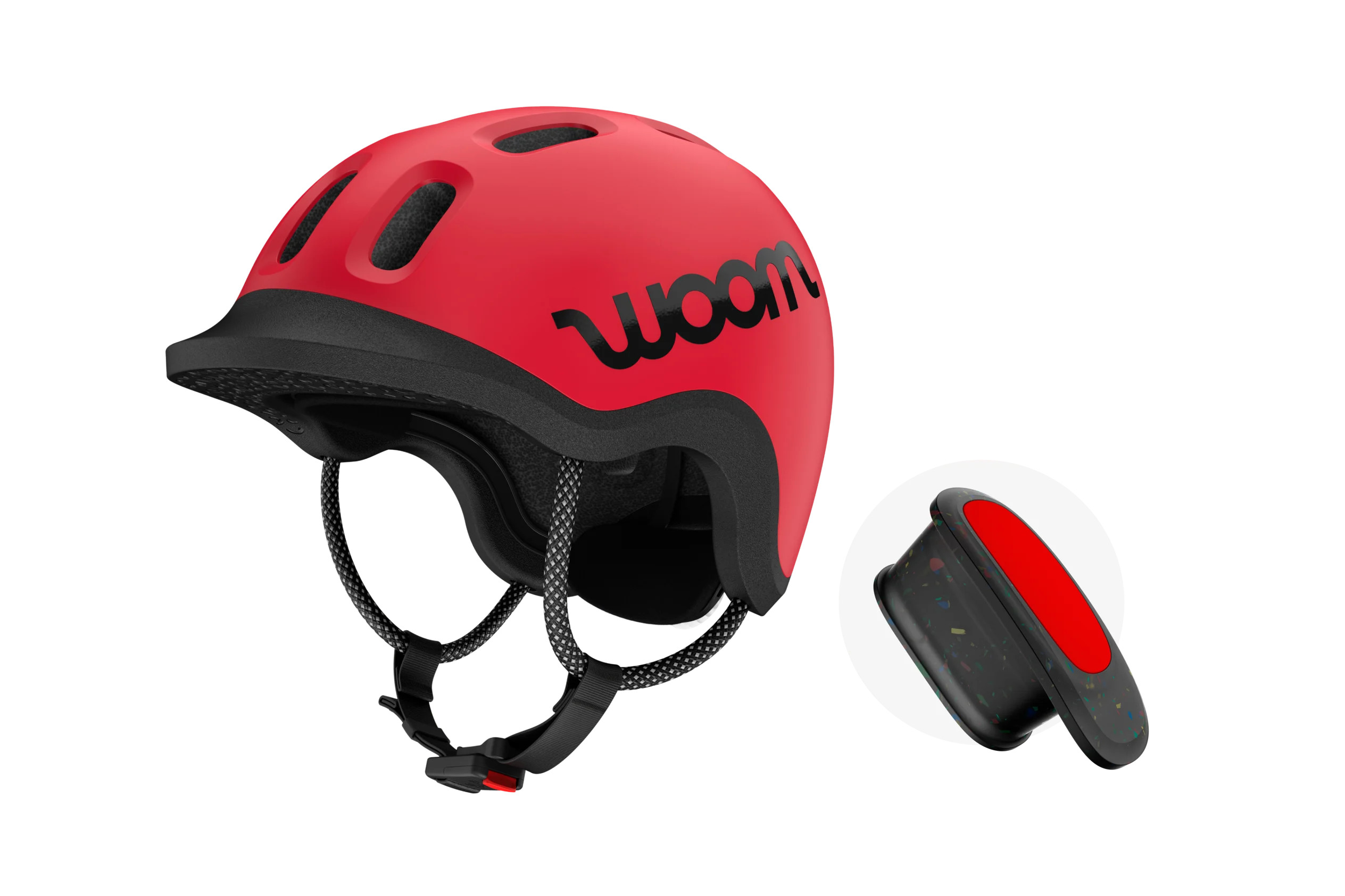 READY Helmet & Light Bundle | Kids Safety Kit | woom bikes USA