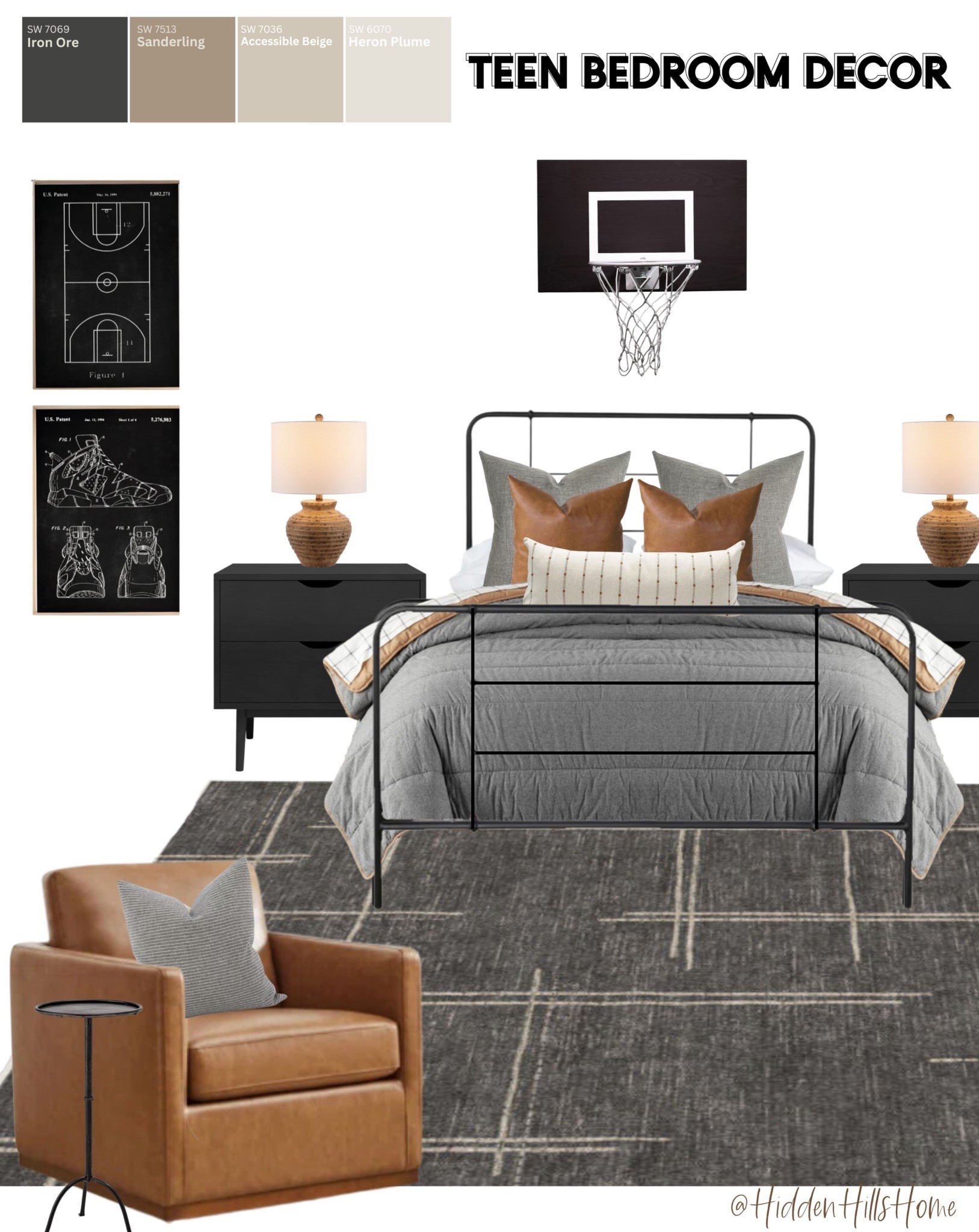 Teen boys bedroom with board and batten! Masculine teen bedroom decor, boys room design, boys room bedding, home decor #boysbedroom

#LTKHome #LTKSaleAlert #LTKKids
