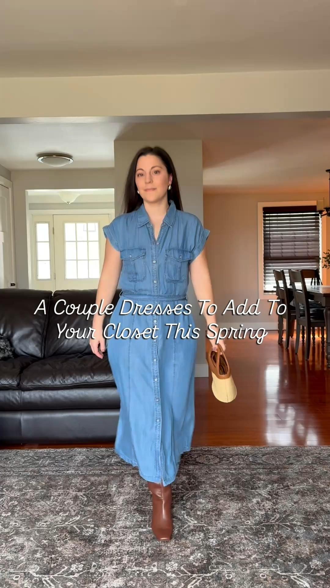 Dresses to as to your closet this spring. 
1st dress - size small
2nd dress - size xs
For reference I am:
5ft, 120lbs, 26” waist

Spring dresses, spring outfits, church outfits, petite outfits

#LTKSeasonal #LTKPetite #LTKootd