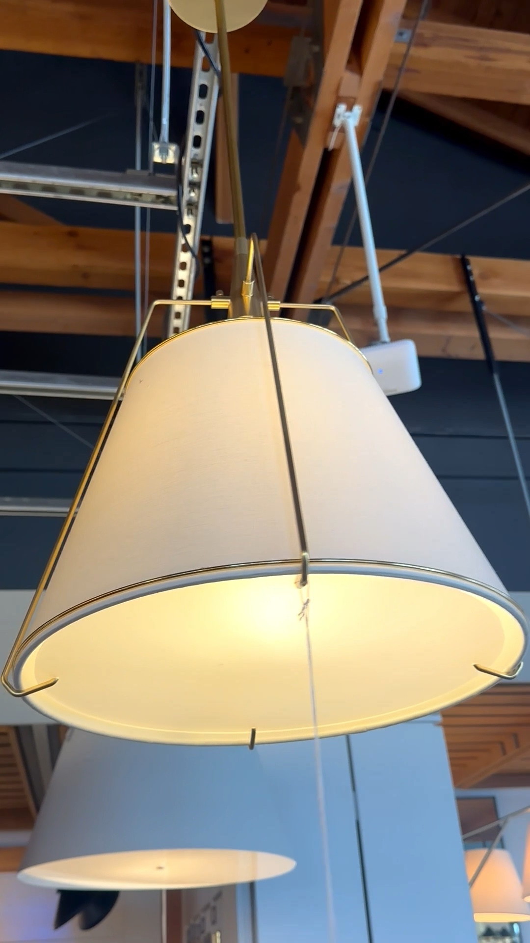 Saturday afternoon, looking up and noticing the details that make a space feel complete.  
This pendant is one of those pieces—clean, modern lines softened with a warm brass touch, casting just the right glow.  
Perfect over a kitchen island or breakfast nook, where lighting needs to feel both functional and inviting from morning coffee to midday moments.  

#pendantlighting #rejuvenation #brasslighting #kitchenisland #breakfastnook #modernlighting #lightingdesign #homedecor #interiordetails #softglow

#LTKMothersDay #LTKHome