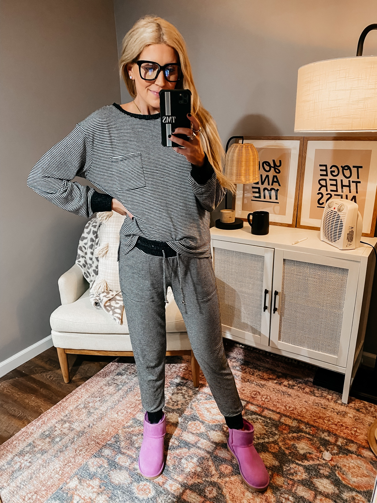 target pajamas runs true to size // ugg classic mini boots run true to size 

#LTKunder50 #LTKSeasonal #LTKstyletip