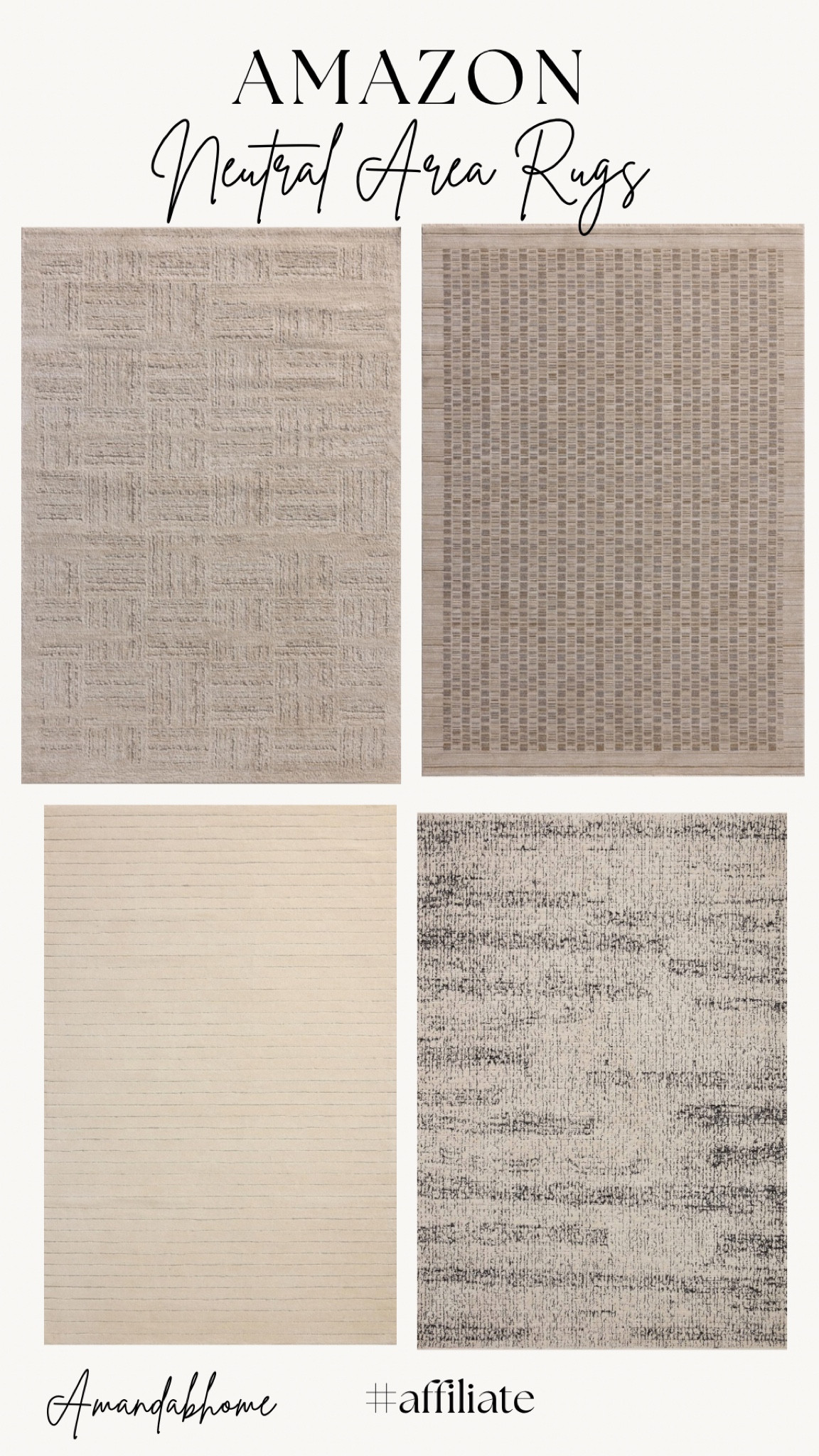 Amazon neutral area rugs


#LTKSaleAlert #LTKHome