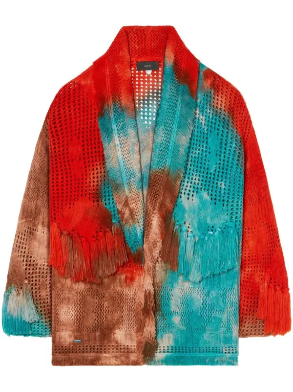 Alanui California Dreaming tie-dye Cardigan | Orange | FARFETCH | Farfetch Global