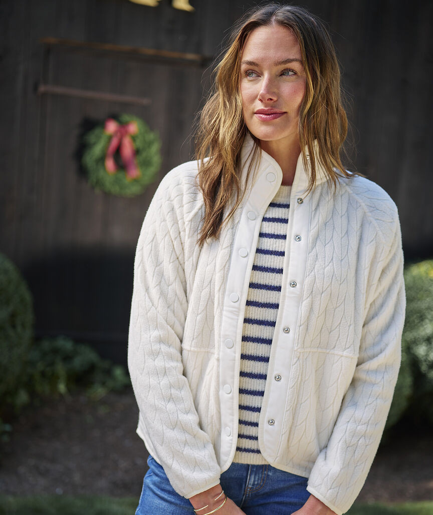 Harbor Fleece Jacket | vineyard vines