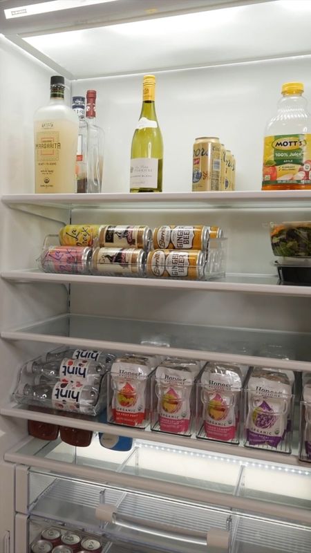 Drink organizing bins keep for easy access and a clean look!

#LTKfamily #LTKhome #LTKVideo