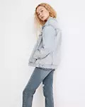 The Oversized Trucker Jean Jacket in Fitzgerald Wash | Madewell