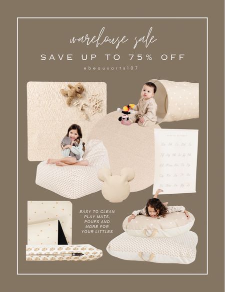 Shop and save on these beautiful play mats/craft mats, poufs, and more for your littles!! 

#LTKSaleAlert #LTKFindsUnder100 #LTKHome