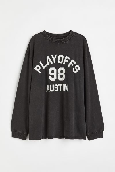 Long-sleeved Jersey Top | H&M (US + CA)