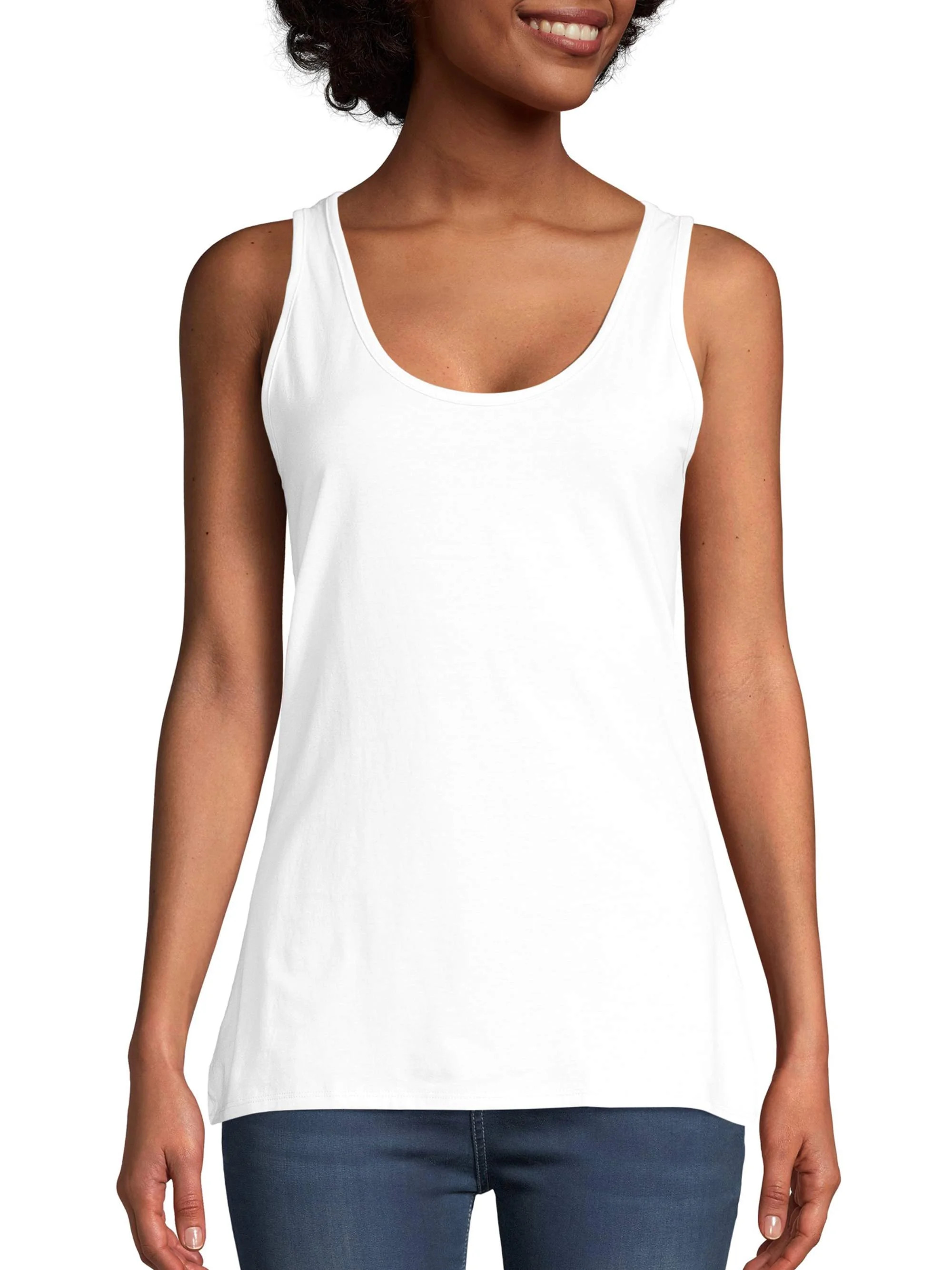 Hanes Women's Scoop Neck Tank | Walmart (US)