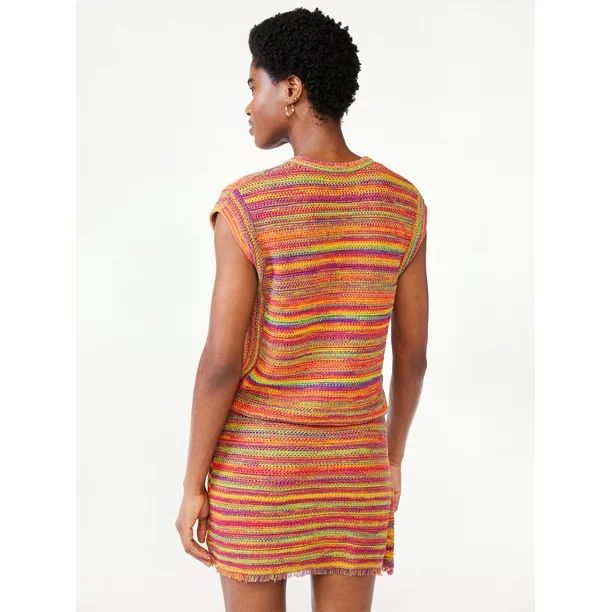 Scoop Women's Sleeveless Crochet Top | Walmart (US)