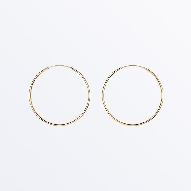 14K Gold Hoop Earrings - Large Hoops | Ana Luisa