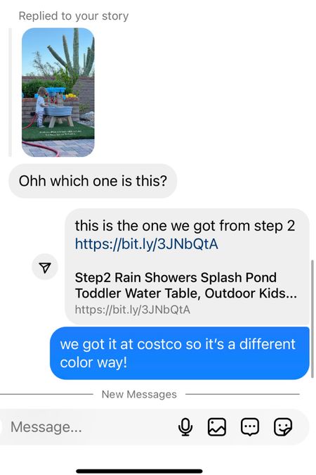 this is the brand + style of water table but the color way we got from costco (online) and the different retailers have different color ways. just an fyi!

#LTKkids #LTKbaby #LTKfamily