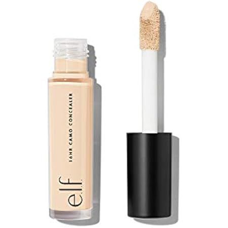 e.l.f. 16HR Camo Concealer, Full Coverage & Highly Pigmented, Matte Finish, Light Peach, 0.203 Fl Oz | Amazon (US)