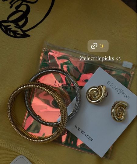 new go to summer jewelry electric picks | summer jewelry, summer statement jewelry 

#LTKStyleTip #LTKFindsUnder100 #LTKFestival