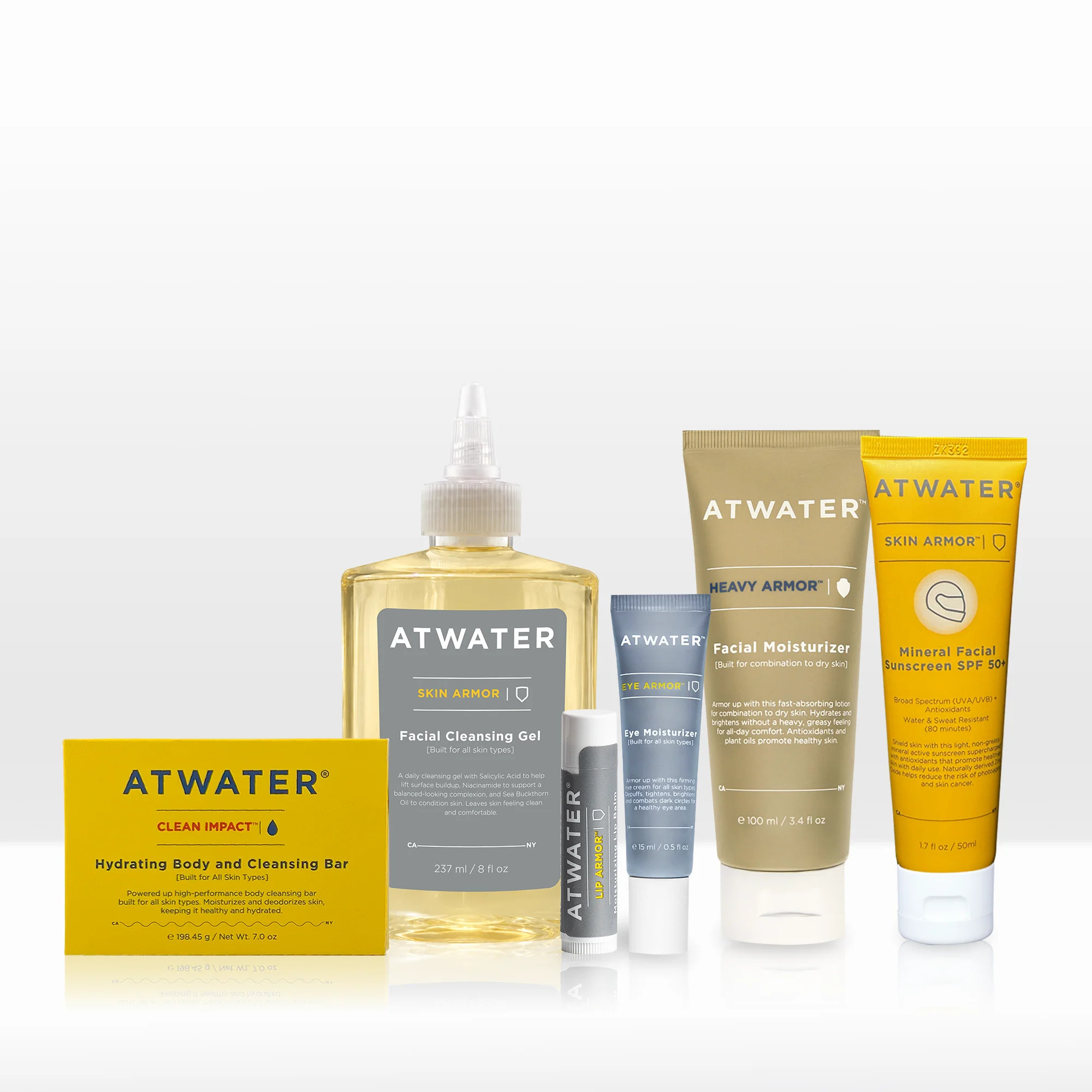 Heavy Armor Dry Skin Ultimate Set | ATWATER