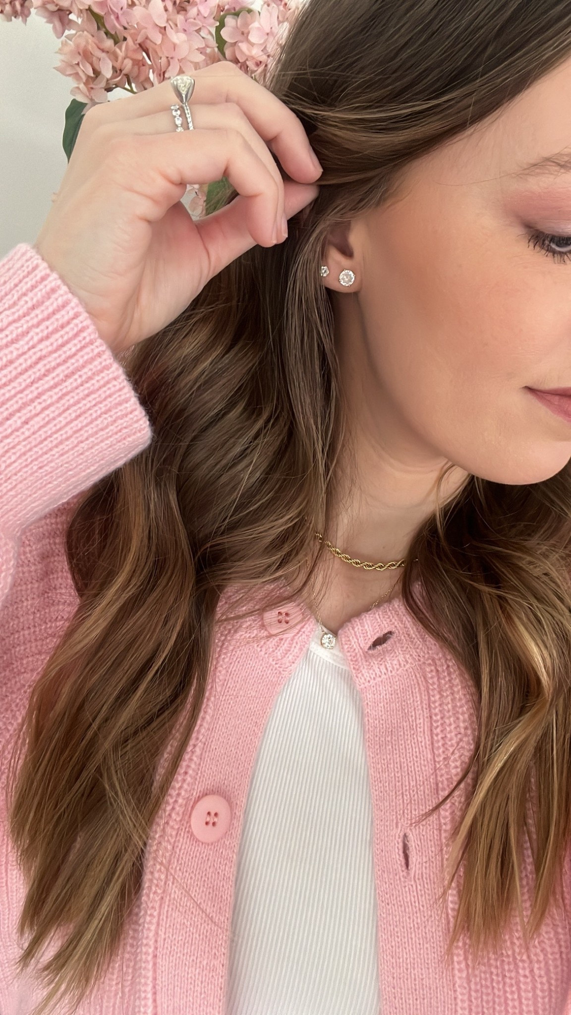 Resharing my Valentine’s Day gift from last year because these have become my everyday earrings, and they are beautiful and such great quality at an affordable price point! ✨💗 my exact pair (Ted’s A studs) are sold out but I’m linking a super similar pair that are the same size and kt - Electric Picks 6 mm 14kt gold plated cz diamond earrings. 

Valentine’s Day gift for her, everyday jewelry, gift guide 

#LTKmomlife #LTKBeauty #LTKSeasonal