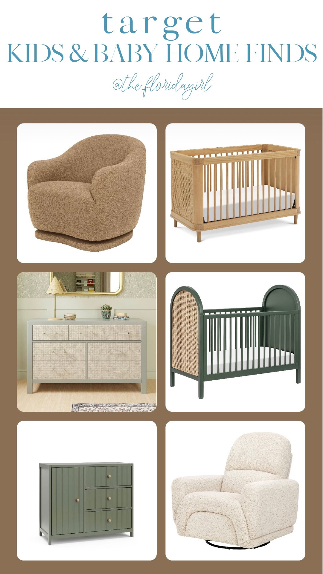 Target modern fresh new baby kids nursery bedroom furniture crib chair dresser home playroom 

#LTKBaby #LTKHome #LTKBump