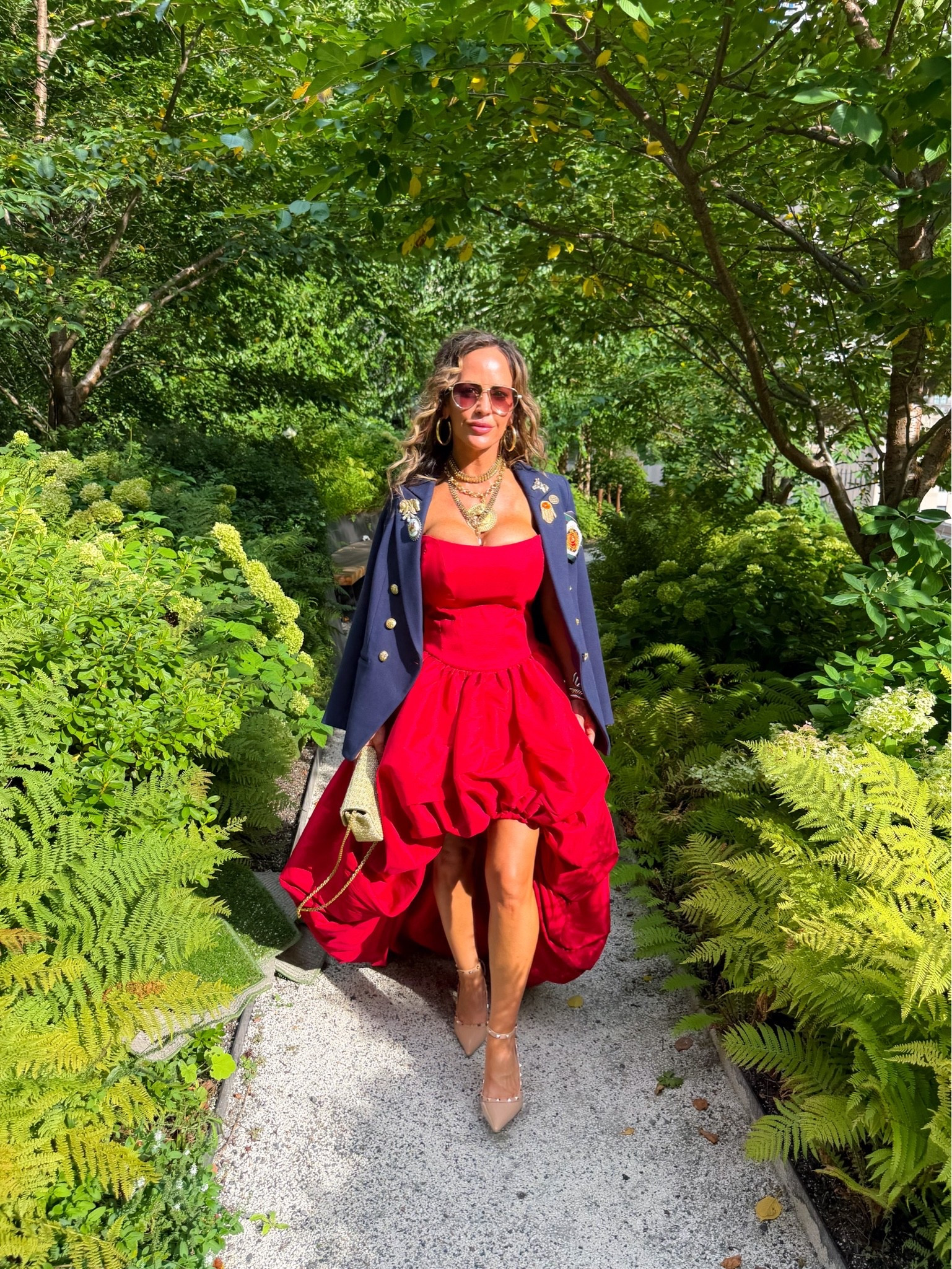 NYFW classic American look for the Brooks Brothers NYFW fashion show. My mother and I created my blazer from vintage brooches, vintage Brooks Brothers silk ties and Brooks Brothers cap.

#LTKNYFW #LTKootd #LTKgrwm