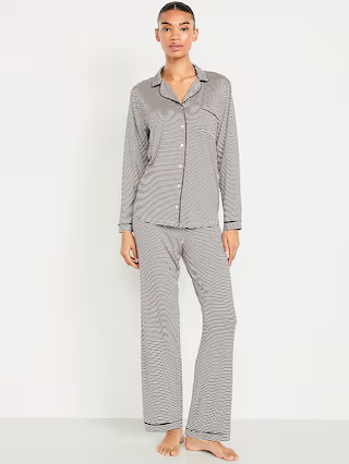 Knit Pajama Pant Set | Old Navy (US)