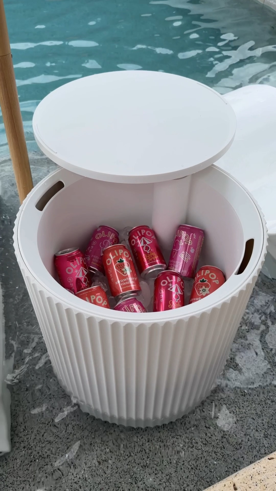 #ad how cool is this cooler side table? perfect for summer hosting & and warm pool days! on sale for $100 🙌🏼

mdw sales, on sale, outdoor living, outdoor entertaining, outdoor table setting, summer, outdoor party, table cooler, outdoor table set, tablescape, outdoor hosting, backyard oasis, backyard inspo #wishyouwerehere #outdoor #Wayfair #WayfairPartner

#LTKHome #LTKSaleAlert #LTKSeasonal