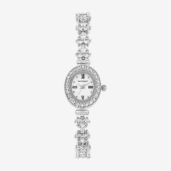 Danecraft Womens Silver Tone Bracelet Watch Dc11809s-42-E28 | JCPenney