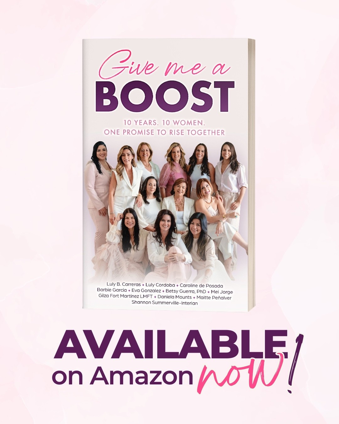 My co-authored book "Give Me a Boost"