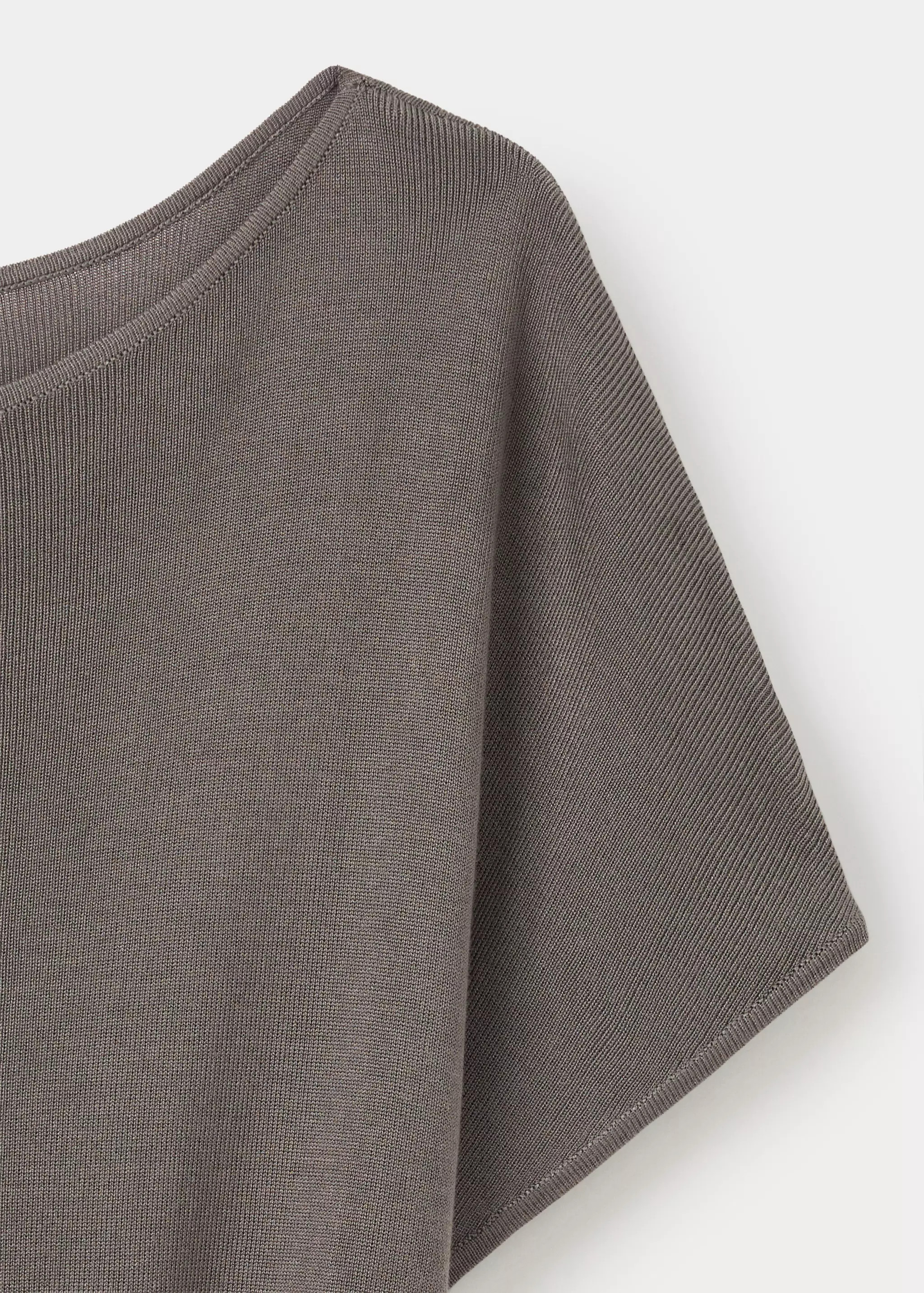 Ruched fine knit jersey | Mango (US/MX/AU)