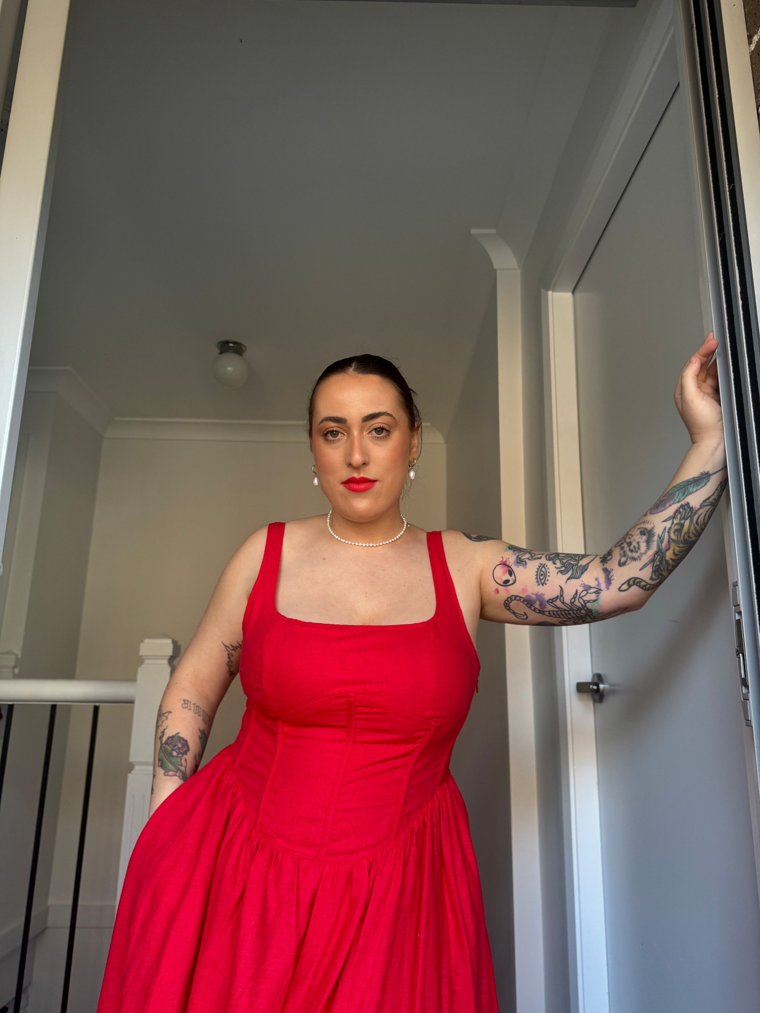 The most beautiful red dress! ❤️

#LTKMidsize #LTKSummerEdit #LTKPetite