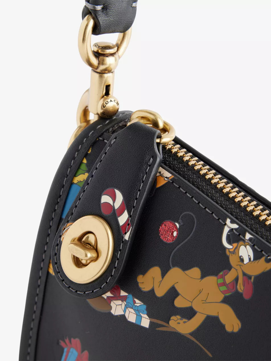 Disney x Coach Swinger Leather Cross Body bag | Selfridges