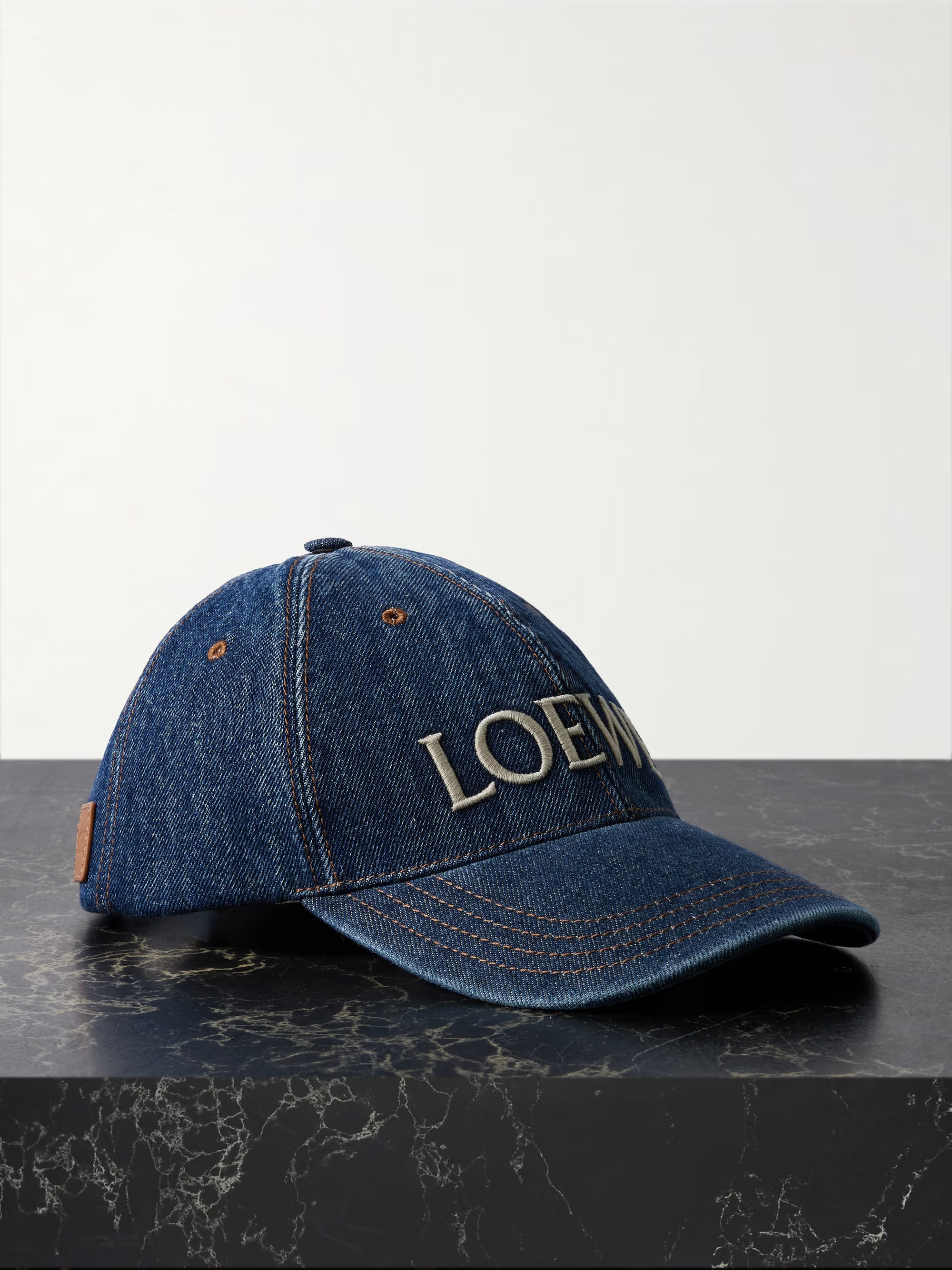 + Paula's Ibiza embroidered denim baseball cap | NET-A-PORTER APAC