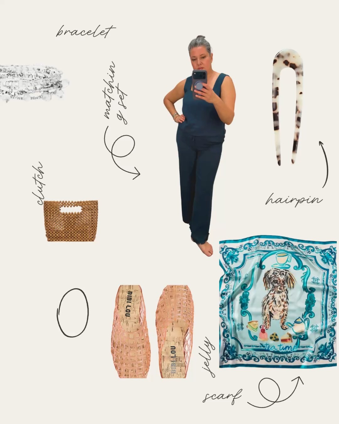 A classic navy outfit is so fun to accessorize. The best part about timeless pieces like this is that you can wear them season after season… and simply switch up the accessories, shoes, or jewelry to make the whole look feel fresh and new again. Classic style with a little versatility is always a win. 

 #LTKOver40 #LTKMidsize #LTKPetite