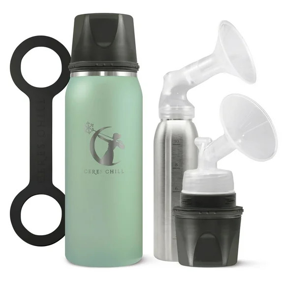 Ceres Chill OG Breast Milk Chiller Container Stainless Steel Zen Green 27 oz. 1 ct | Walmart (US)
