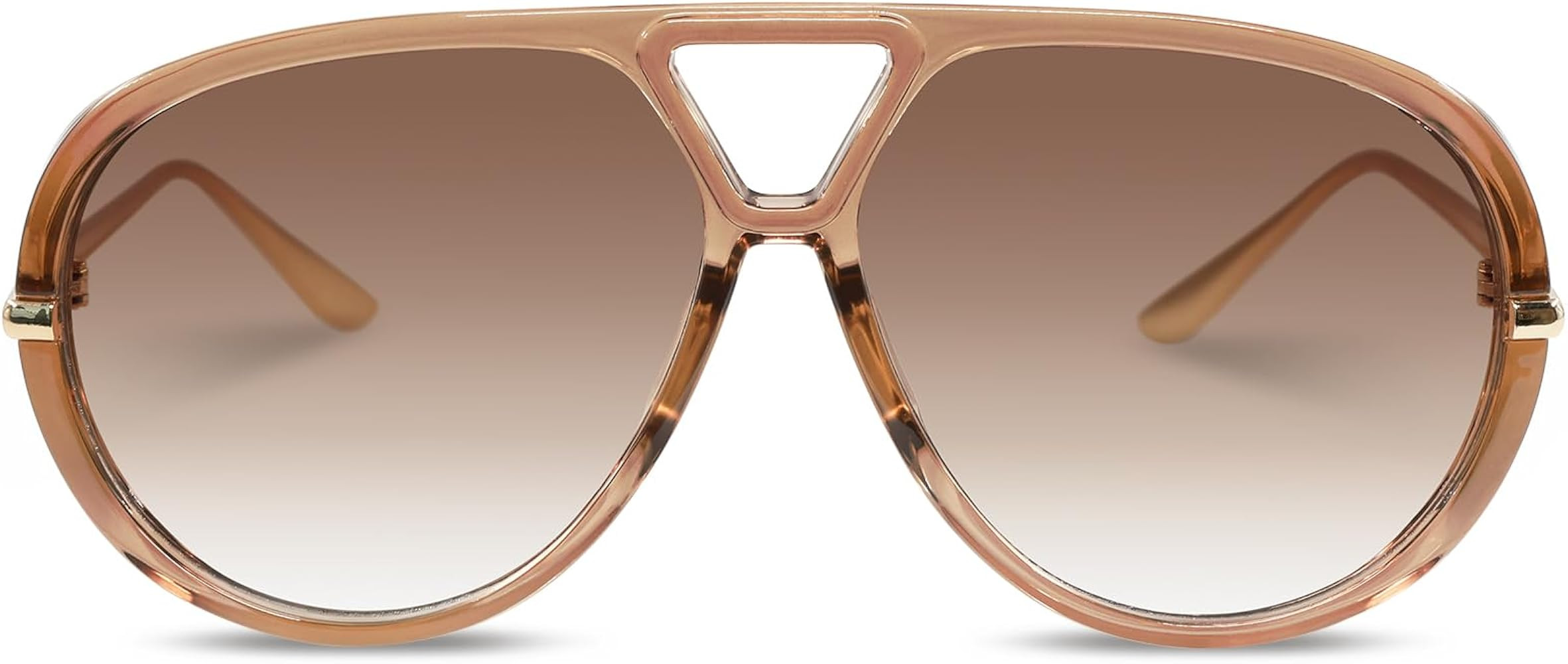 Retro Polarized Aviator Sunglasses for Women Men Oversized Classic 70s Trendy Square Sun Glasses ... | Amazon (US)