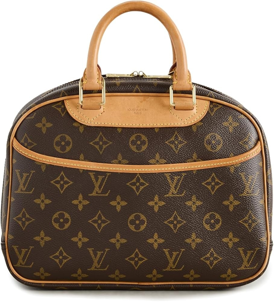 WHAT GOES AROUND COMES AROUND Women's Pre-Loved Louis Vuitton Monogram Trouville Tote | Amazon (US)