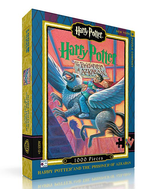 New York Puzzle Company Puzzles - Harry Potter & the Prisoner of Azkaban Cover 1,000-Piece Puzzle | Zulily