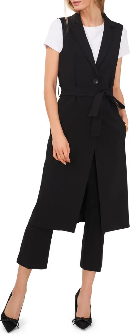 Belted Long Vest | Nordstrom