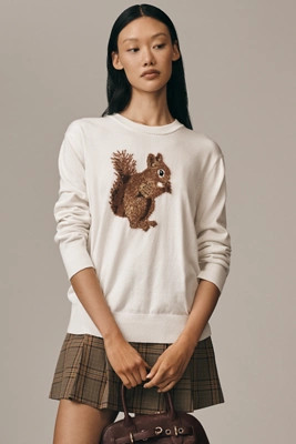 Maeve Textured Icon Sweater | Anthropologie (US)