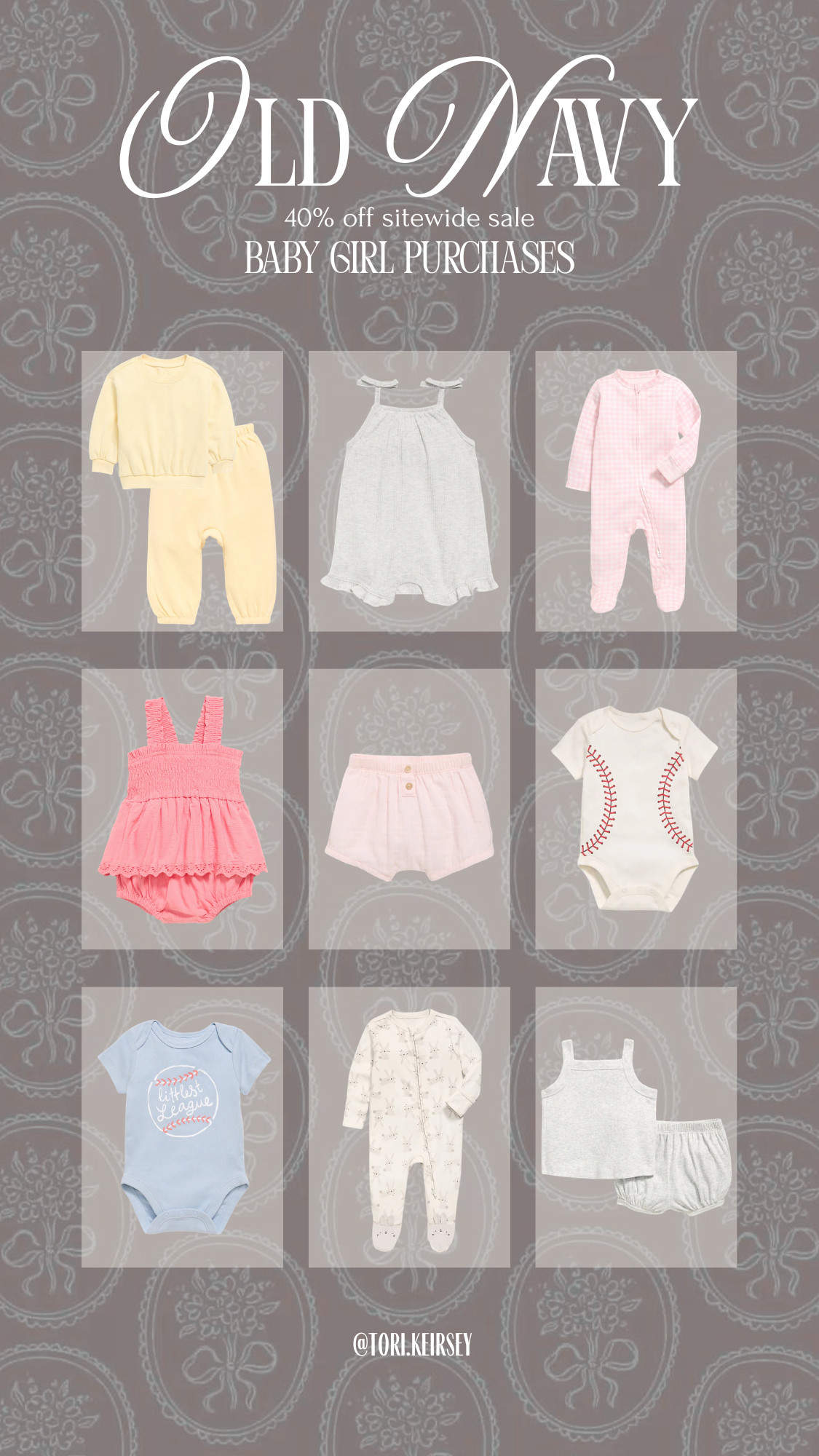 my old navy 40% OFF sale purchases for baby girl 🥹💗 

 #LTKSpringSale #LTKmomlife #LTKBaby