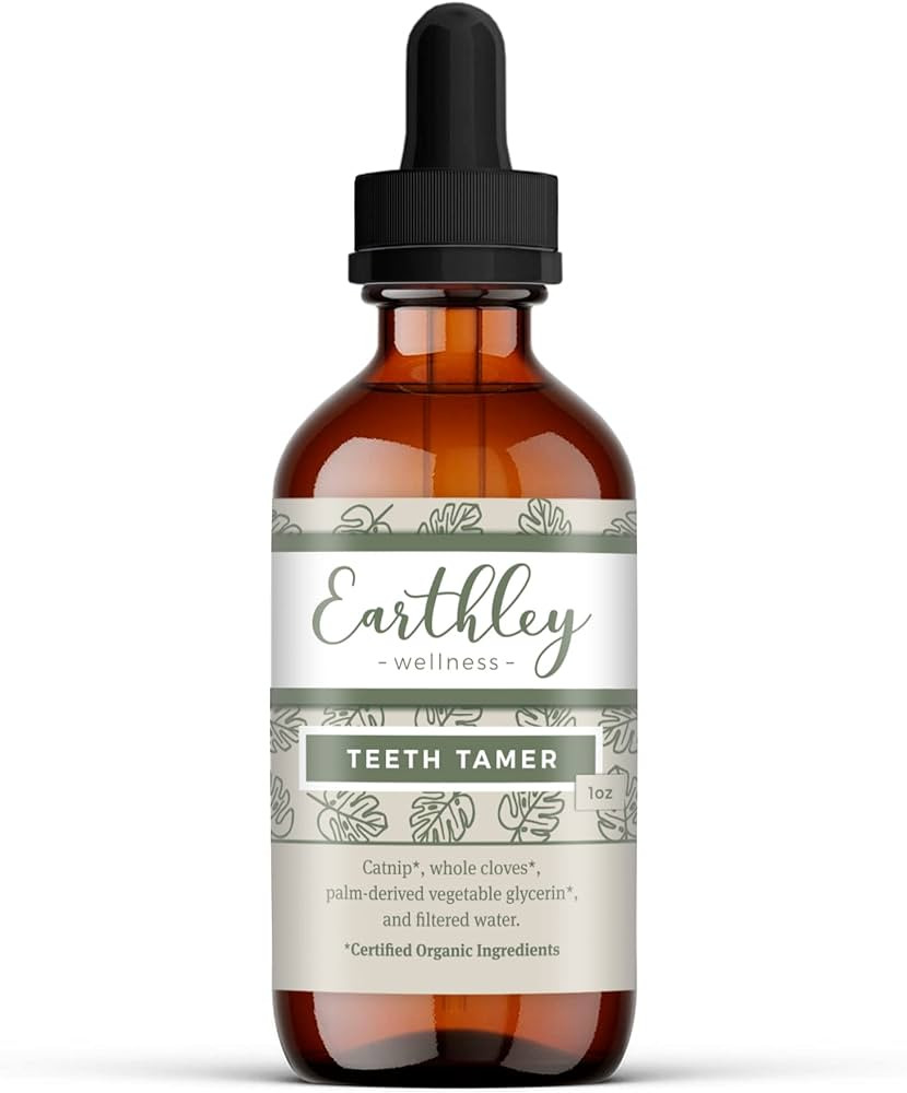 Earthley Wellness, Teeth Tamer, Natural Teething Relief, Soothes Drooling, Irritability and Pain ... | Amazon (US)