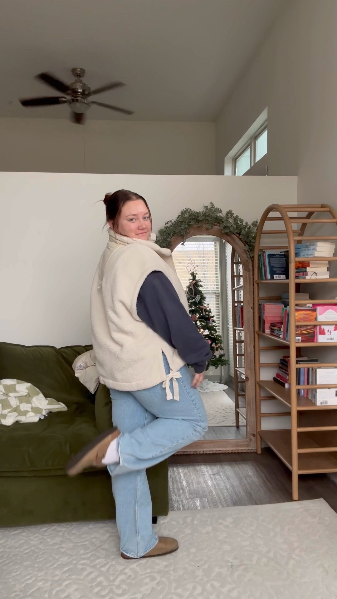 Casual everyday realistic winter outfit inspo! 

Xl vest, xxl sweatshirt, curve love 33 long in jeans 

#LTKstyletip #LTKplussize #LTKSeasonal